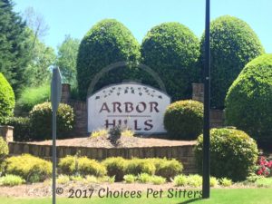 Service Area - Arbor Hills Community