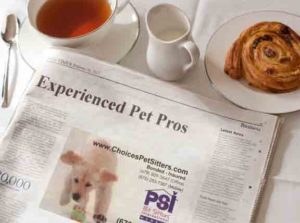 Contacting Choices Pet Sitters