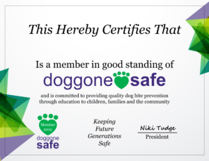 DogGone Safe Membership-Certificate-2019